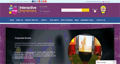 Desktop Screenshot of interactiveparty.com